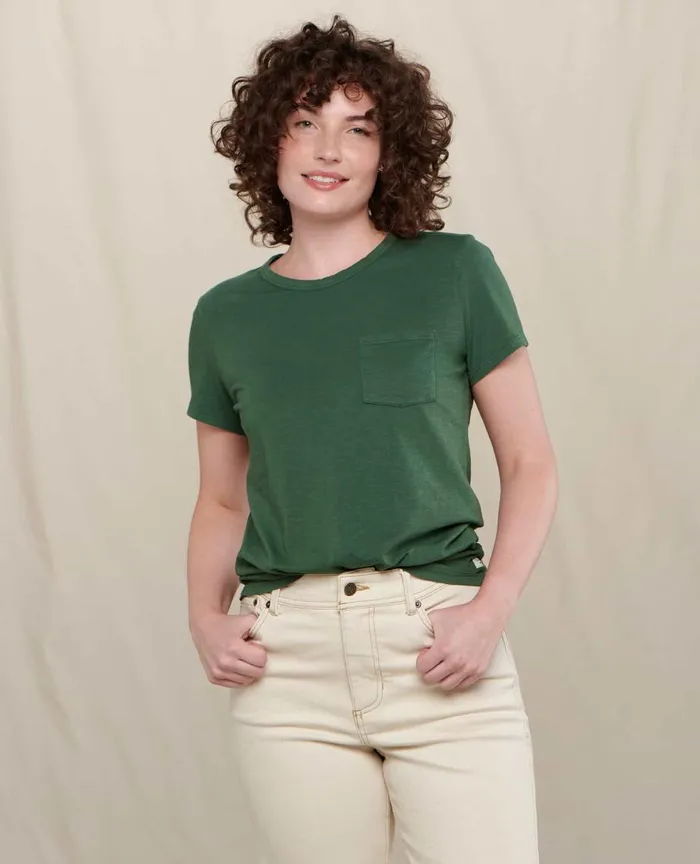 ToadandCo Tops and TShirts Women039s Primo Short Sleeve Crew Pasture 8211 Women039s