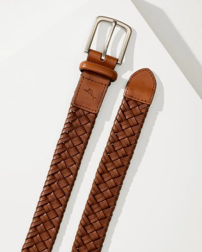 Tommy Bahama Belts Stretch Braid Belt Tan 8211 Men Tommy Bahama Belts Stretch Braid Belt Tan 8211 Men
