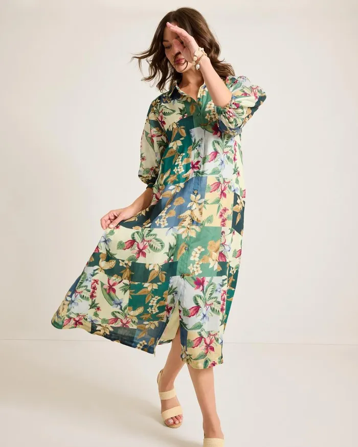 Tommy Bahama Dresses Hightide Flora Midi Shirt Dress Bonsai 8211 Women Tommy Bahama Dresses Hightide Flora Midi Shirt Dress Bonsai 8211 Women