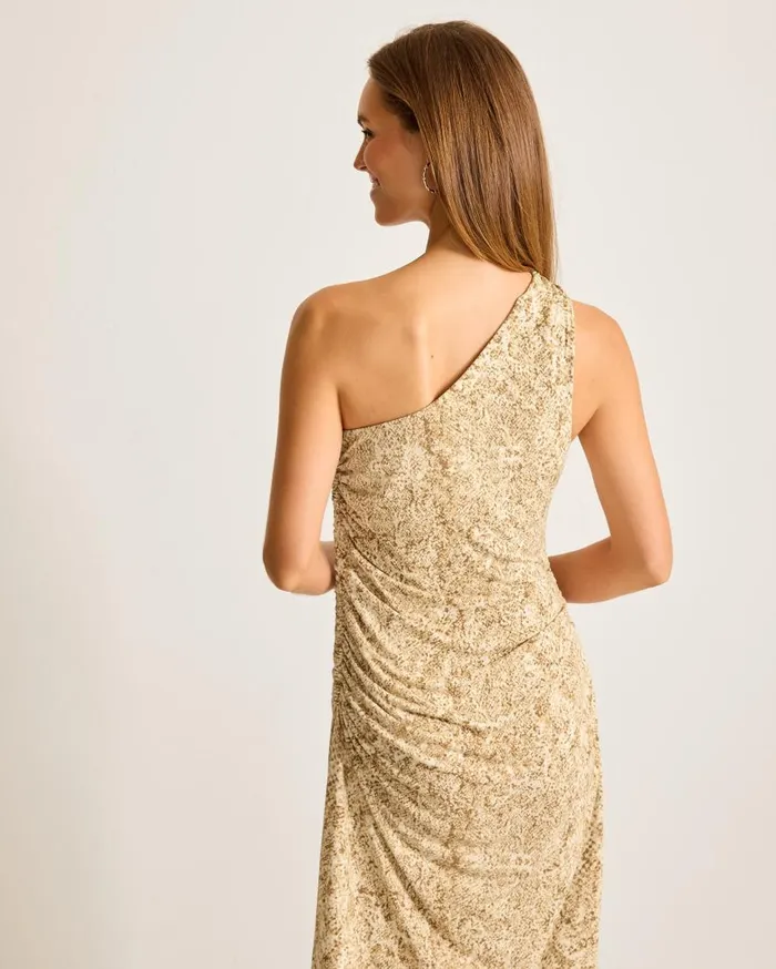Tommy Bahama Dresses Playa Python Maxi OneShoulder Dress Travertine 8211 Women Tommy Bahama Dresses Playa Python Maxi OneShoulder Dress Travertine 8211 Women