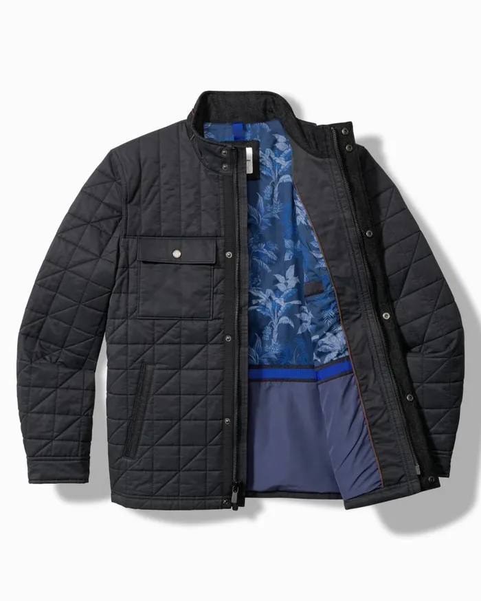 Tommy Bahama Jackets and Outerwear Burnaby Park Jacket Jet Black 8211 Men