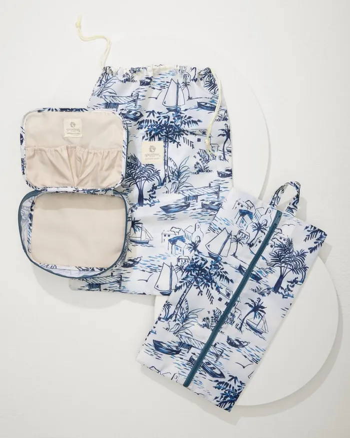 Tommy Bahama Luggage and Travel Daise Seascape Packing Cube 6Piece Set Daise Seascape 8211 WomenBeach and Home Tommy Bahama Luggage and Travel Daise Seascape Packing Cube 6Piece Set Daise Seascape 8211 WomenBeach and Home