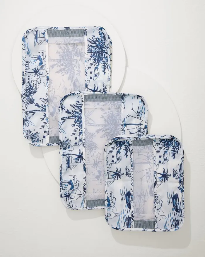 Tommy Bahama Luggage and Travel Daise Seascape Packing Cube 6Piece Set Daise Seascape 8211 WomenBeach and Home Tommy Bahama Luggage and Travel Daise Seascape Packing Cube 6Piece Set Daise Seascape 8211 WomenBeach and Home