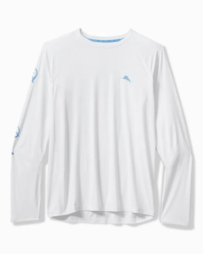 Tommy Bahama Shirts Chill Time Surf IslandZone Rash Guard White 8211 Men Tommy Bahama Shirts Chill Time Surf IslandZone Rash Guard White 8211 Men