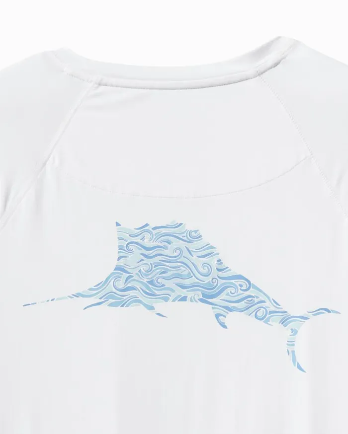 Tommy Bahama Shirts Chill Time Surf IslandZone Rash Guard White 8211 Men Tommy Bahama Shirts Chill Time Surf IslandZone Rash Guard White 8211 Men