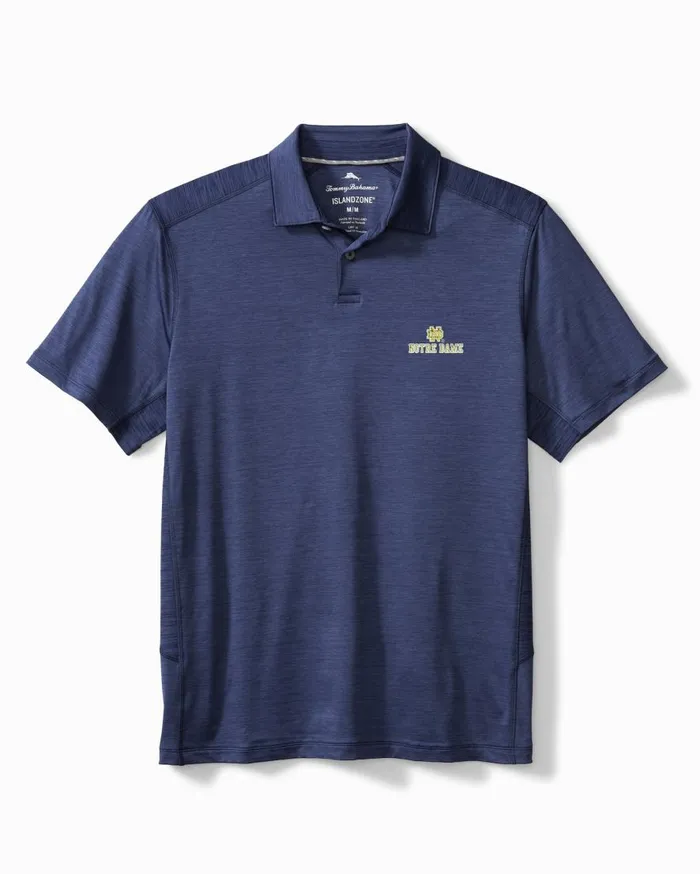 Tommy Bahama Shirts Collegiate Delray IslandZone Polo Notredame 8211 Men