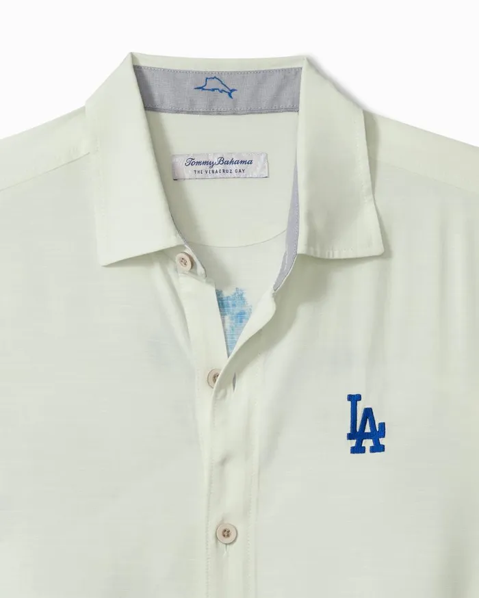 Tommy Bahama Shirts MLB Veracruz Cay Ace Islanders ShortSleeve Shirt Losangelesdodgers 8211 Men Tommy Bahama Shirts MLB Veracruz Cay Ace Islanders ShortSleeve Shirt Losangelesdodgers 8211 Men