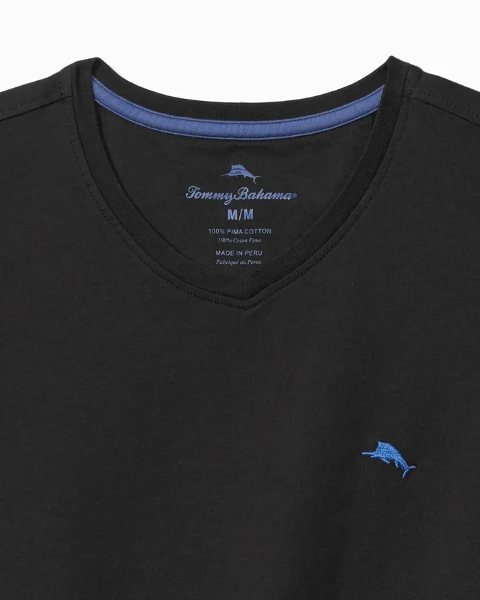 Tommy Bahama Shirts New Bali Skyline VNeck TShirt Black 8211 Men