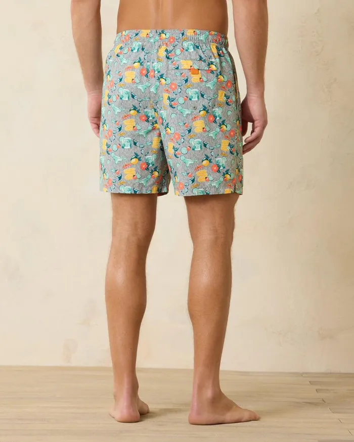 Tommy Bahama Swim and Boardshorts Naples Tales Of A Cocktail 6Inch Swim Trunks Concrete Grey 8211 Men Tommy Bahama Swim and Boardshorts Naples Tales Of A Cocktail 6Inch Swim Trunks Concrete Grey 8211 Men