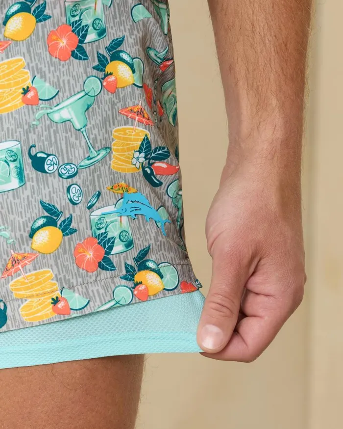 Tommy Bahama Swim and Boardshorts Naples Tales Of A Cocktail 6Inch Swim Trunks Concrete Grey 8211 Men Tommy Bahama Swim and Boardshorts Naples Tales Of A Cocktail 6Inch Swim Trunks Concrete Grey 8211 Men