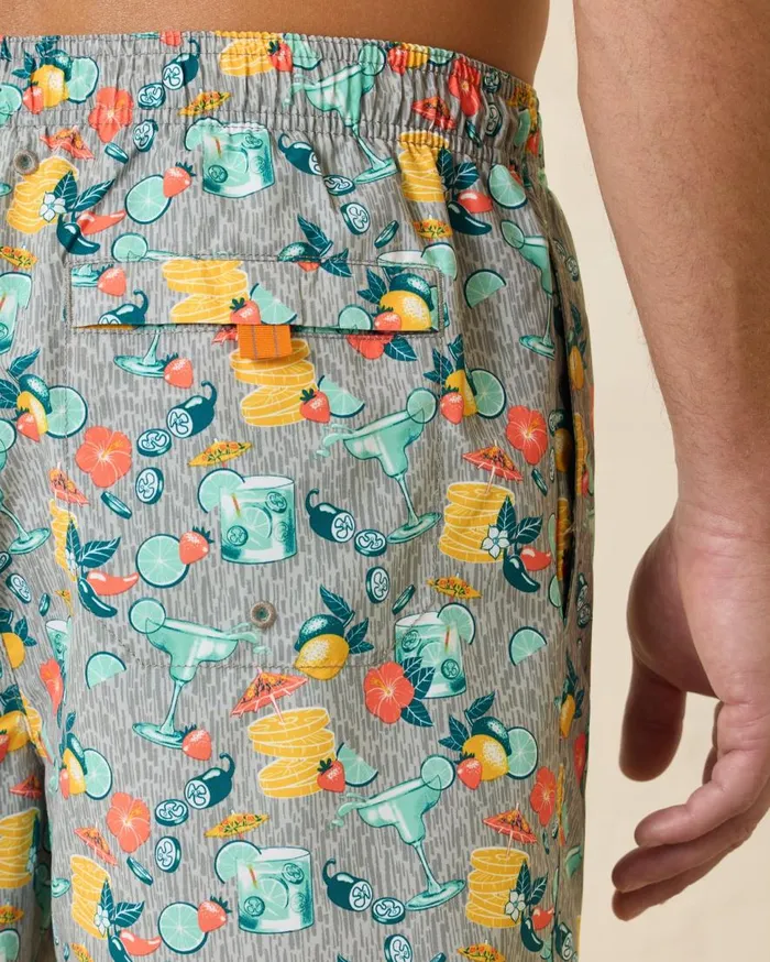 Tommy Bahama Swim and Boardshorts Naples Tales Of A Cocktail 6Inch Swim Trunks Concrete Grey 8211 Men Tommy Bahama Swim and Boardshorts Naples Tales Of A Cocktail 6Inch Swim Trunks Concrete Grey 8211 Men