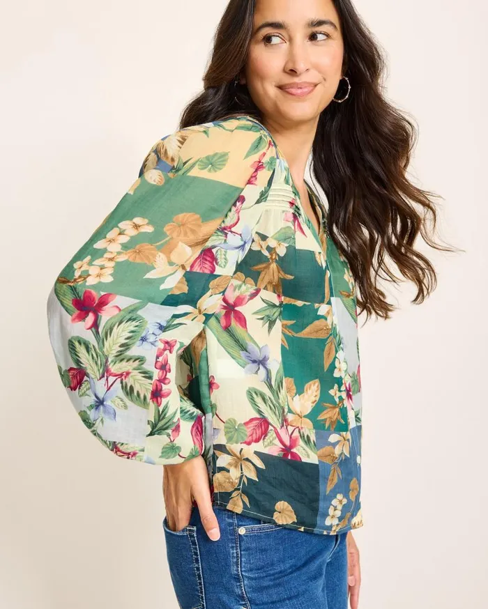 Tommy Bahama Tops and Shirts Hightide Flora Pintuck Blouse Bonsai 8211 Women Tommy Bahama Tops and Shirts Hightide Flora Pintuck Blouse Bonsai 8211 Women