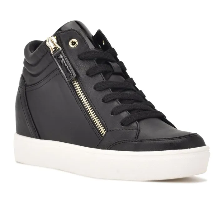 Tons High Top Hidden Wedge Sneakers Black Women Nine West Sneakers Tons High Top Hidden Wedge Sneakers Black Women Nine West Sneakers