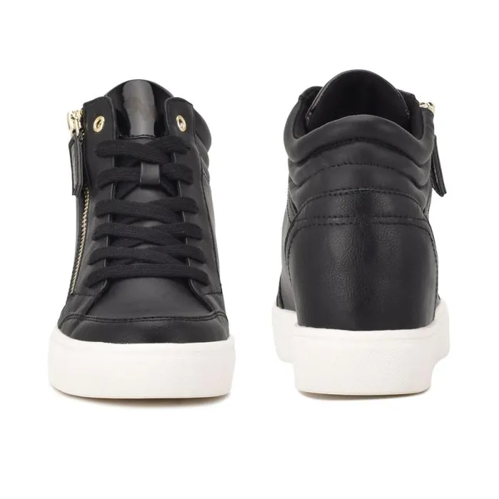 Tons High Top Hidden Wedge Sneakers Black Women Nine West Sneakers Tons High Top Hidden Wedge Sneakers Black Women Nine West Sneakers