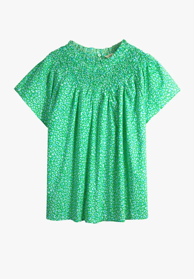 Tops and TShirts Women Hush Carmela Top Graphic Leopard Green