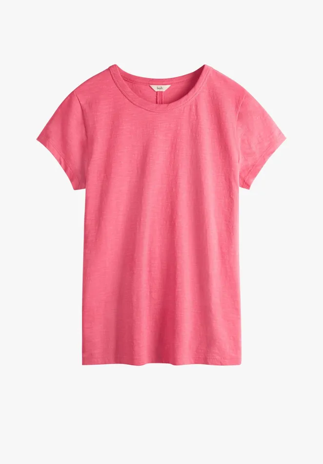 Tops and TShirts Women Hush Slim Fit Crew Tee Berry Pink