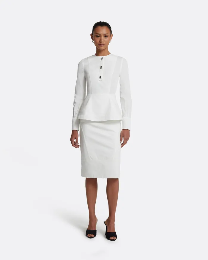 Tops Fatima Ivory Top Ivory 8211 Safiyaa Women