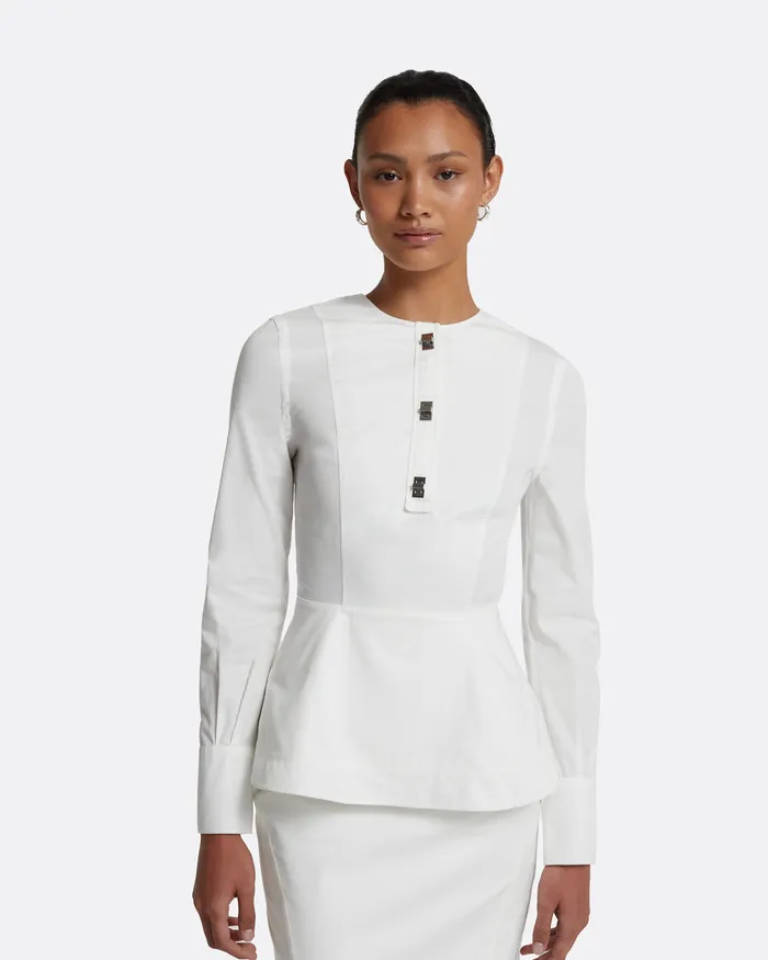 Tops Fatima Ivory Top Ivory 8211 Safiyaa Women