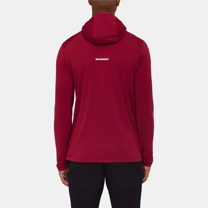 Tops Men Mammut Aconcagua Light ML Hooded Jacket Blood Red