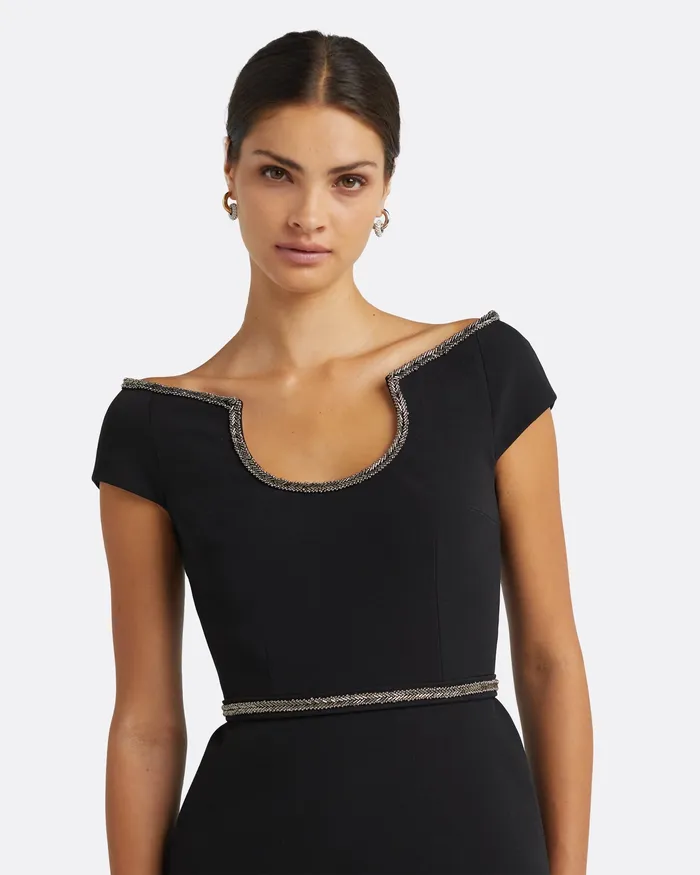 Tops Safiyaa Women Xena Black Top Black