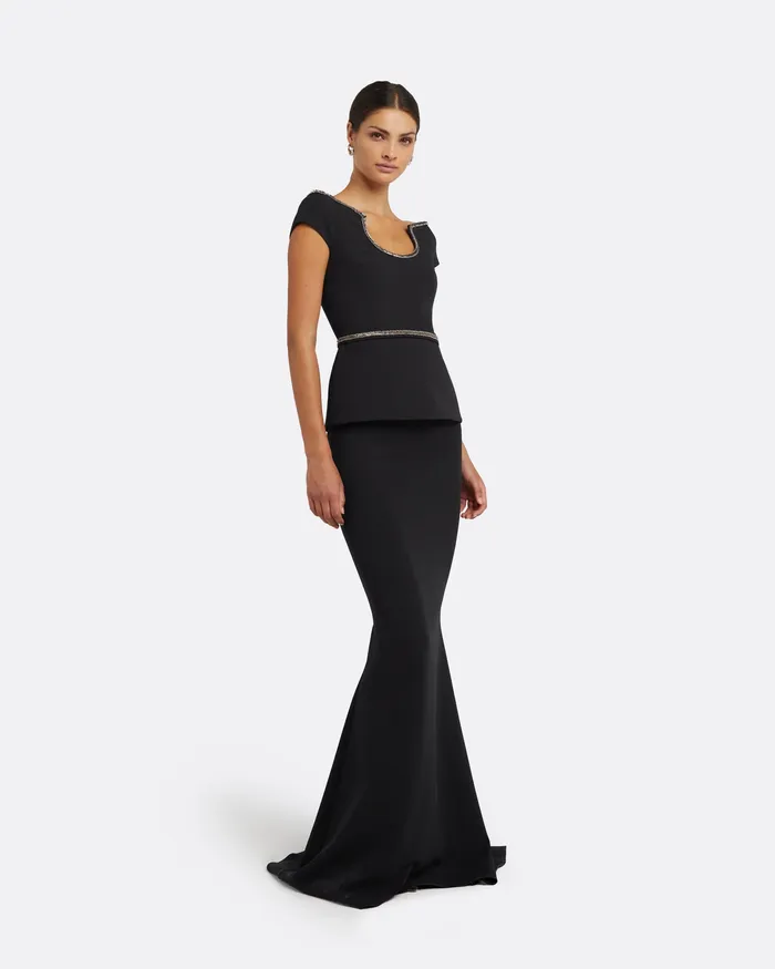 Tops Safiyaa Women Xena Black Top Black