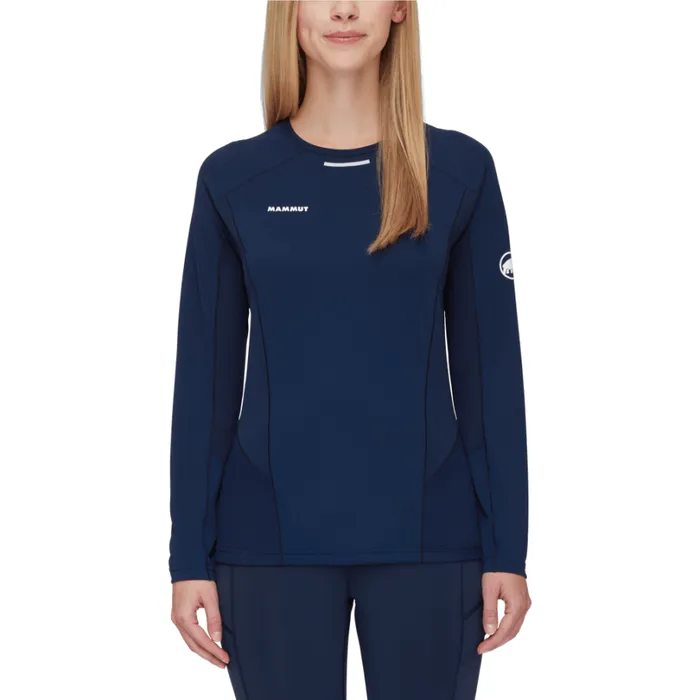 Tops Women Mammut Aenergy FL Longsleeve Marine Tops Women Mammut Aenergy FL Longsleeve Marine
