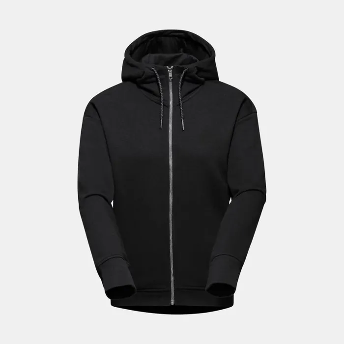 Tops Women Mammut ML Hooded Jacket Black