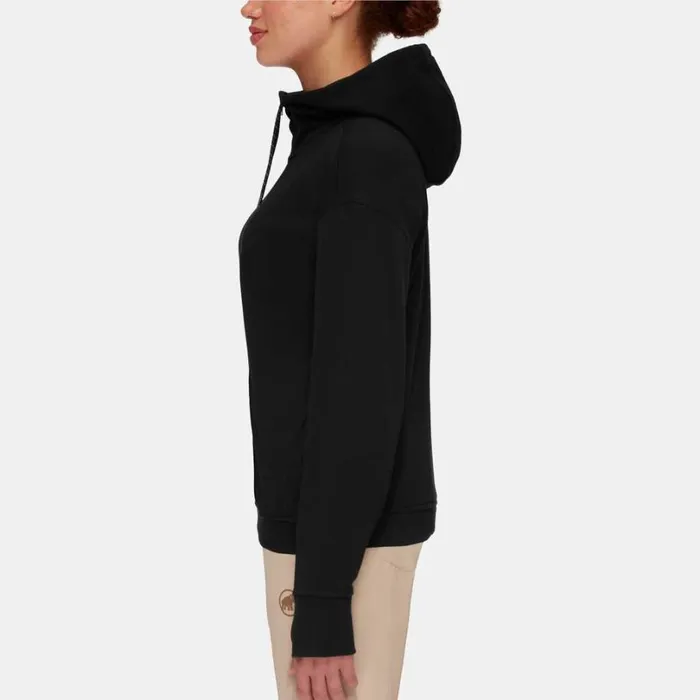 Tops Women Mammut ML Hooded Jacket Black Tops Women Mammut ML Hooded Jacket Black