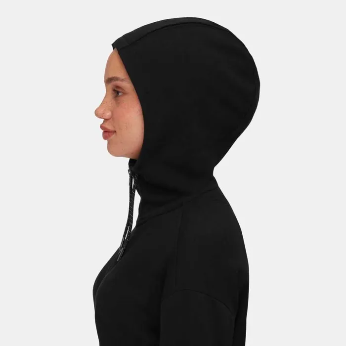Tops Women Mammut ML Hooded Jacket Black Tops Women Mammut ML Hooded Jacket Black