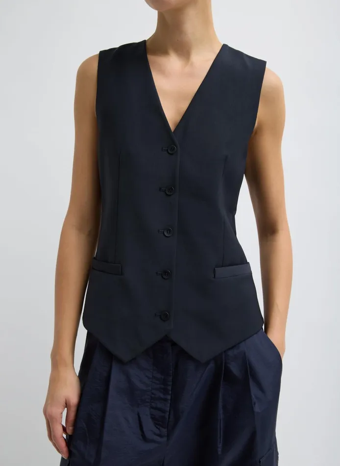 Tops Women Tibi Tropical Wool Vest