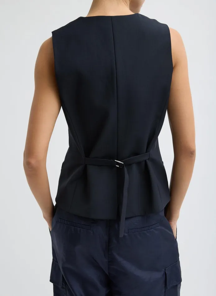 Tops Women Tibi Tropical Wool Vest