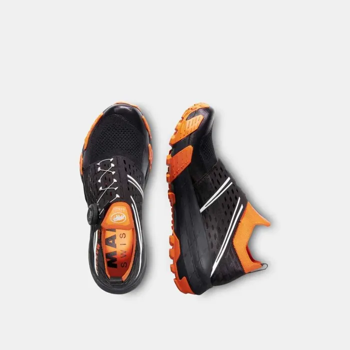 Trail Running Shoes Women Mammut Aenergy TR BOA Mid GTX Blackdark Tangerine Trail Running Shoes Women Mammut Aenergy TR BOA Mid GTX Blackdark Tangerine