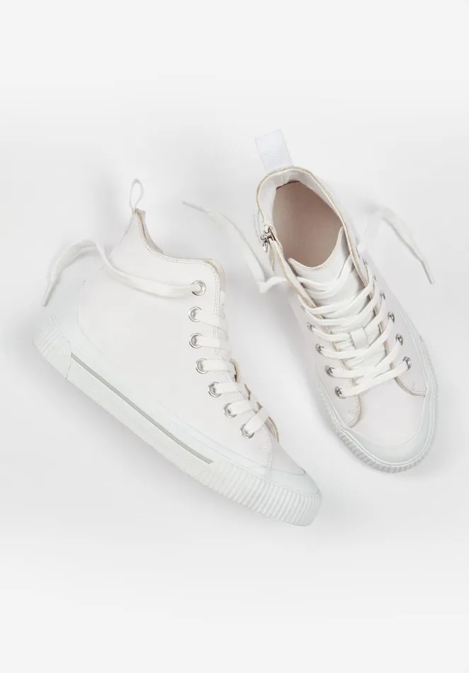Trainers Women Hush Hadleigh Hi Top Trainers White