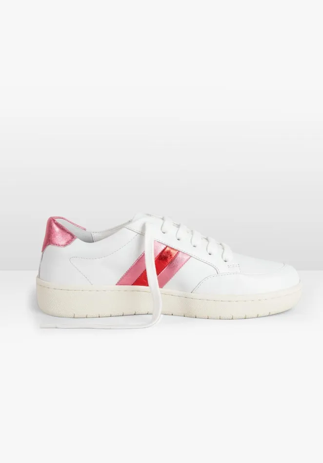 Trainers Women Hush Nusa Leather Trainers White