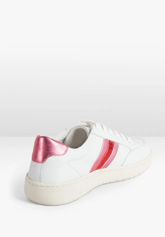 Trainers Women Hush Nusa Leather Trainers White