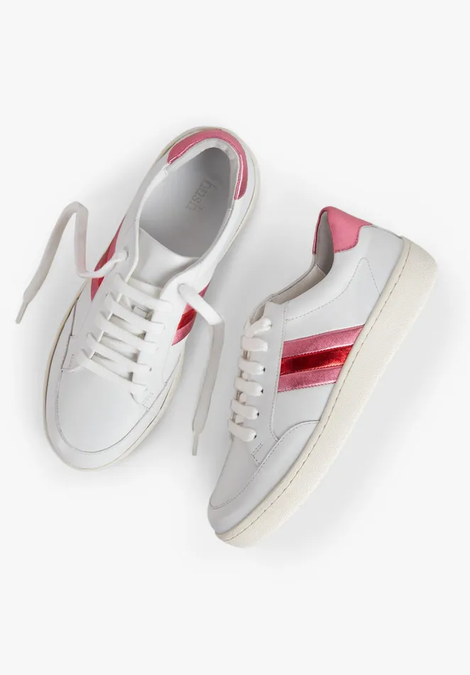 Trainers Women Hush Nusa Leather Trainers White