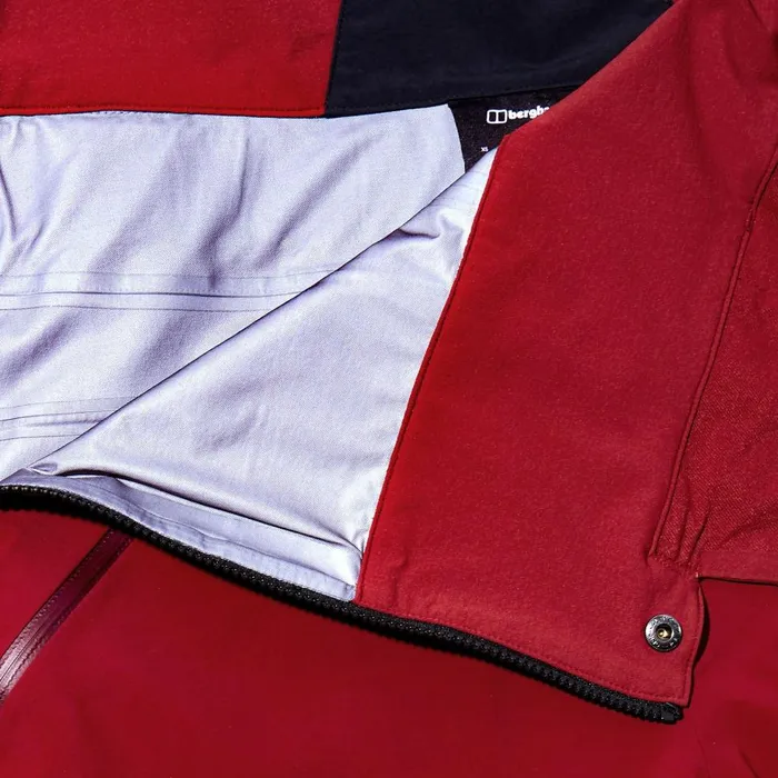 Trousers and Pants Men Berghaus MTN Arete Descend GTX Bib Pants 8211 Dark RedBlack
