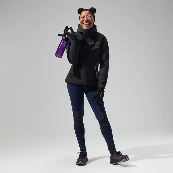 Trousers and Pants Women Berghaus Lelyur Trekking Tights 8211 Dark BlueBlack