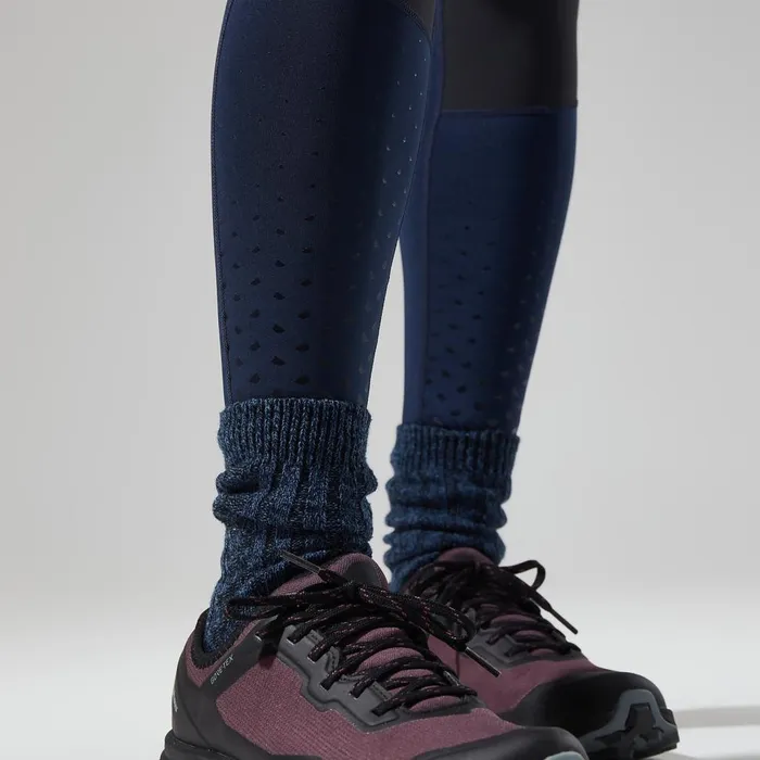 Trousers and Pants Women Berghaus Lelyur Trekking Tights 8211 Dark BlueBlack