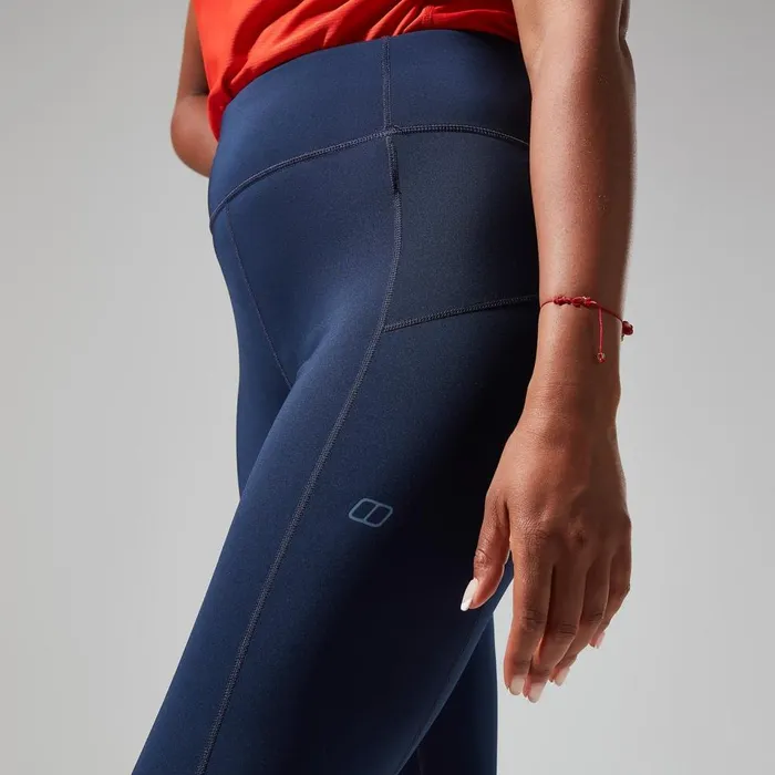 Trousers and Pants Women Berghaus Lelyur Trekking Tights 8211 Dark BlueBlack