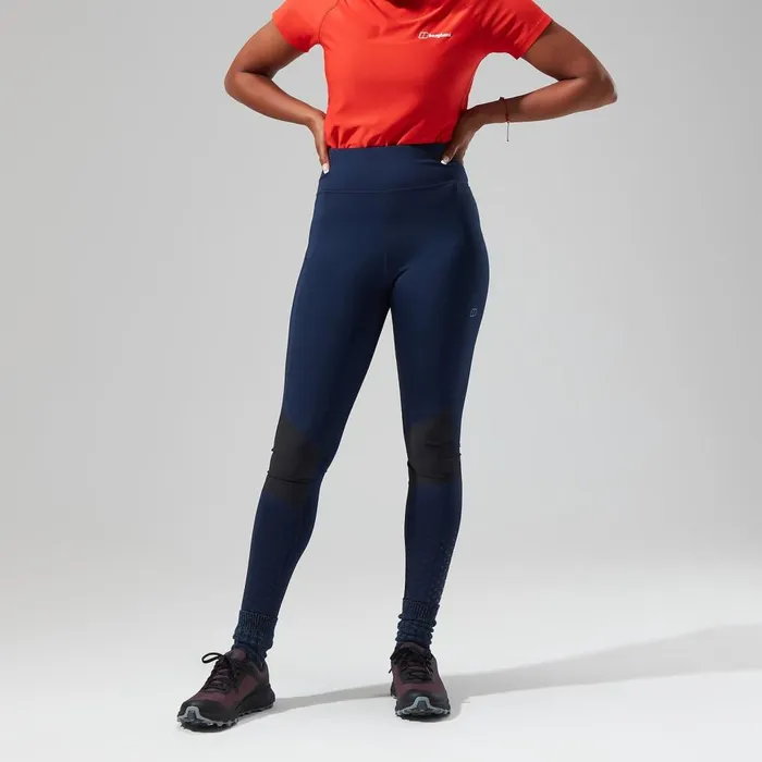 Trousers and Pants Women Berghaus Lelyur Trekking Tights 8211 Dark BlueBlack