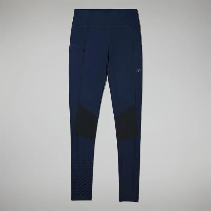 Trousers and Pants Women Berghaus Lelyur Trekking Tights 8211 Dark BlueBlack