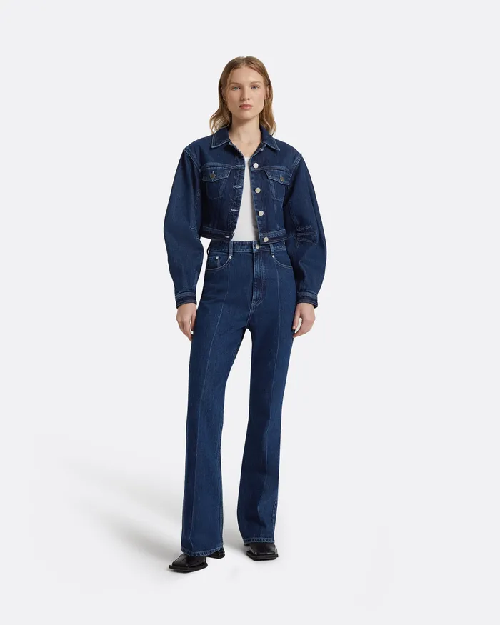 Trousers Carha Mid Wash Trousers Mid Wash 8211 Safiyaa Women