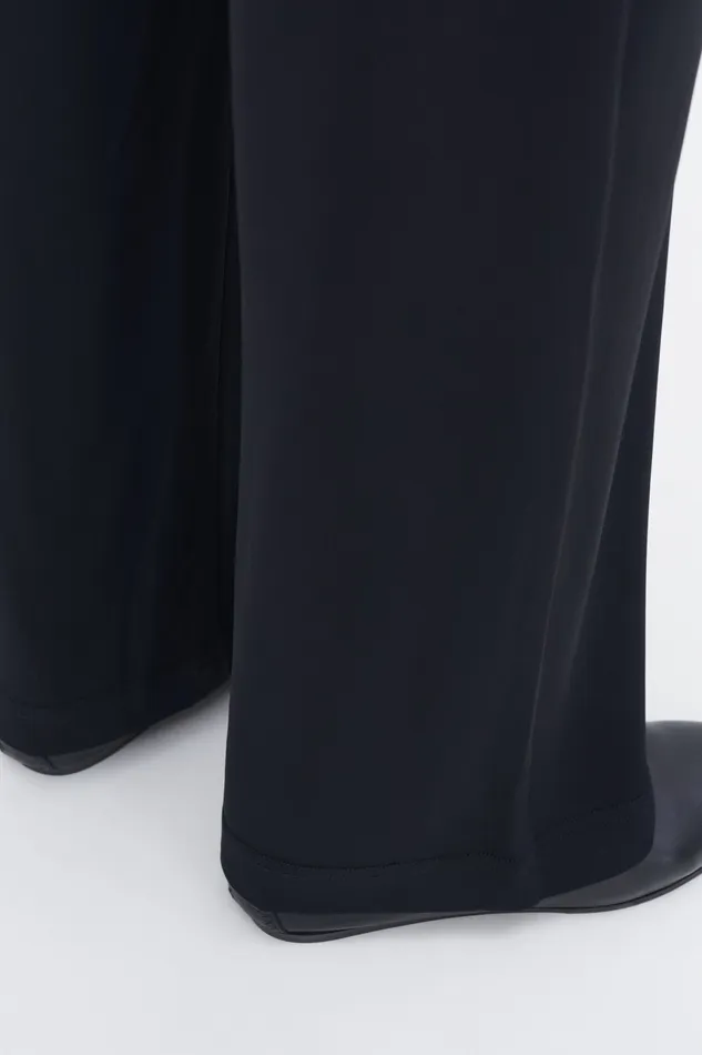 Trousers Women filippak Fluid Jersey Trousers Black