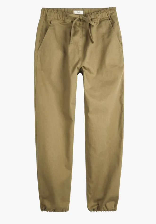 Trousers Women Hush Straight Leg Combat Trousers Army Olive