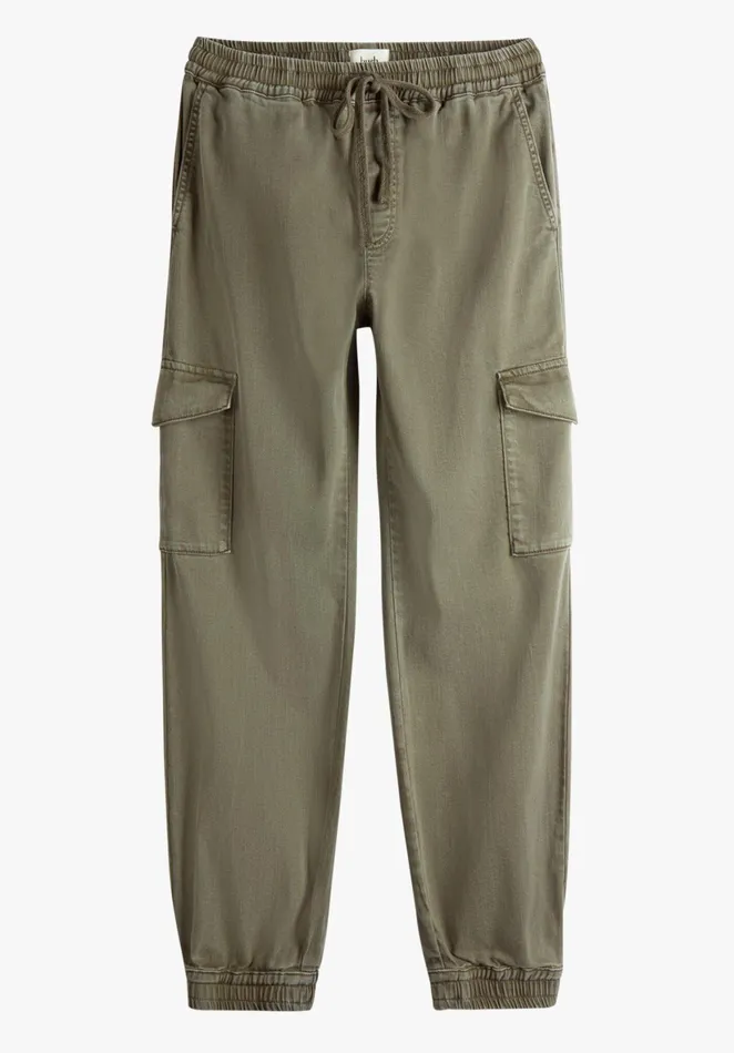Trousers Women Hush Washed Cargo Trousers Khaki