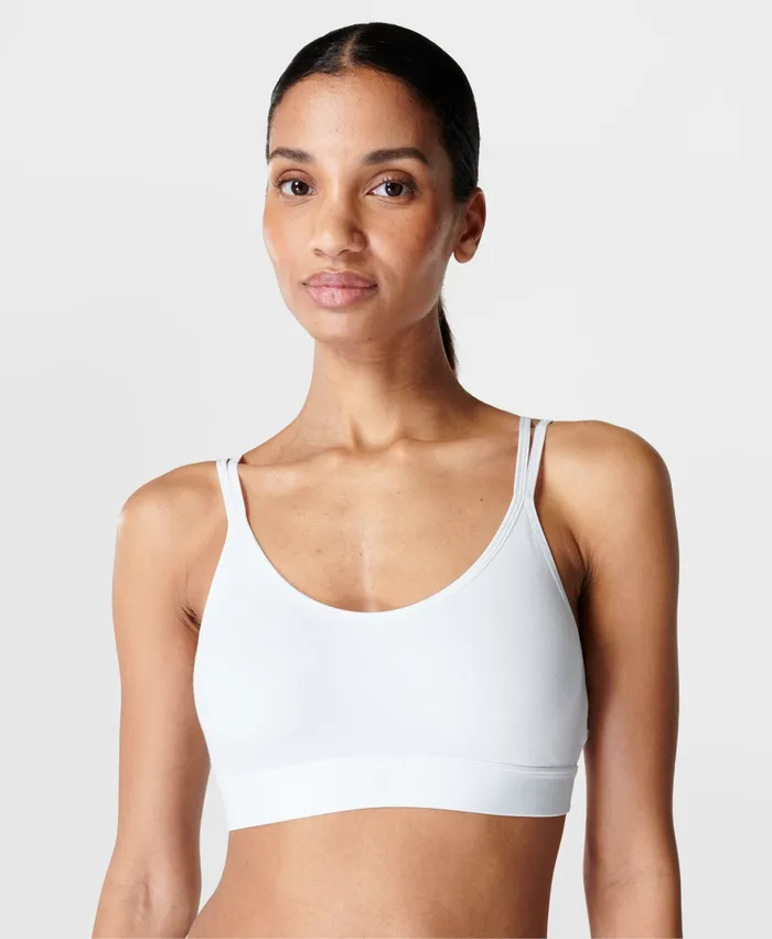 Underwear Sundown Soft Cotton Bralette White 8211 Sweaty Betty Women