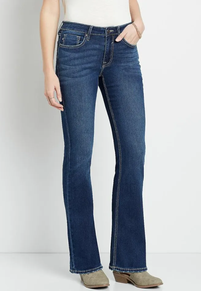 Vigoss Marley Dark Wash Bootcut Jean Women Maurices Jeans