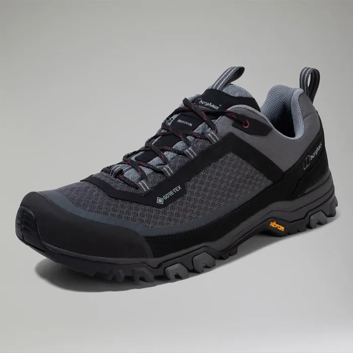 Walking Shoes Men Berghaus Ground Attack Active GoreTex Shoe 8211 BlackDark Grey