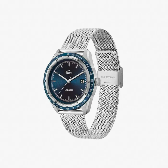 Watches Men Lacoste Men039s Everett Stainless Steel Watch Without Color 000